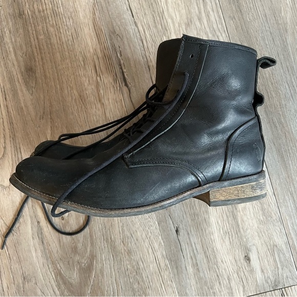 Shoe The Bear Leather Lace Up Boot - Picture 4 of 8